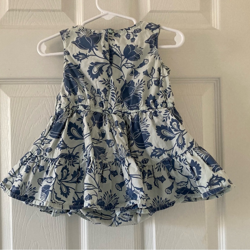 Tea Collection Floral Cotton Poplin Dress, 12-18m - Picture 2 of 8